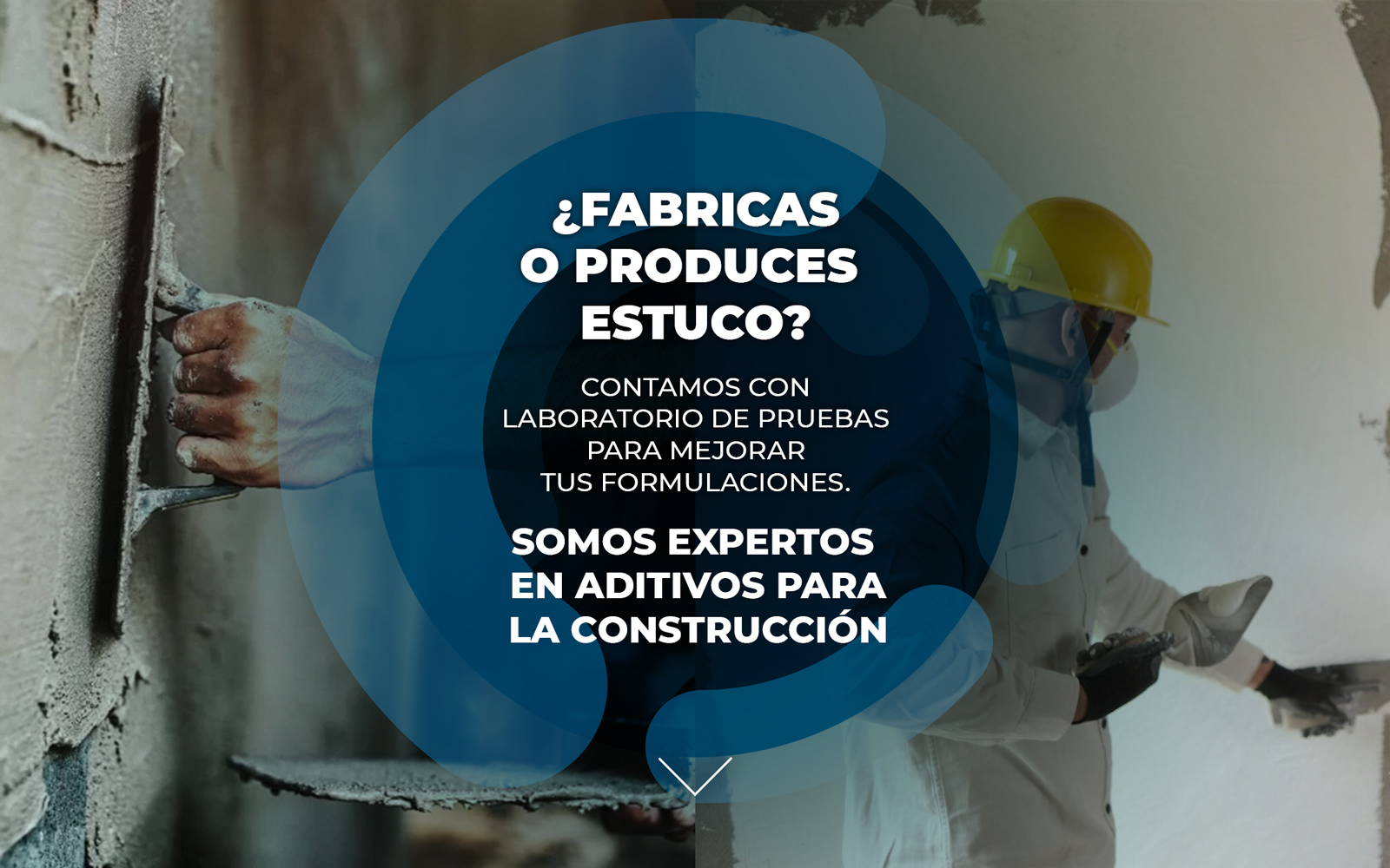 Somos expertos en aditivos para la construcción